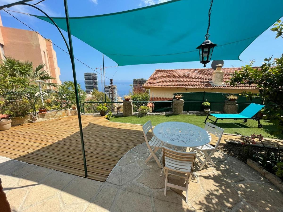 Maison Avec Jardin, Vue Mer Aux Portes De Monaco Beausoleil Esterno foto